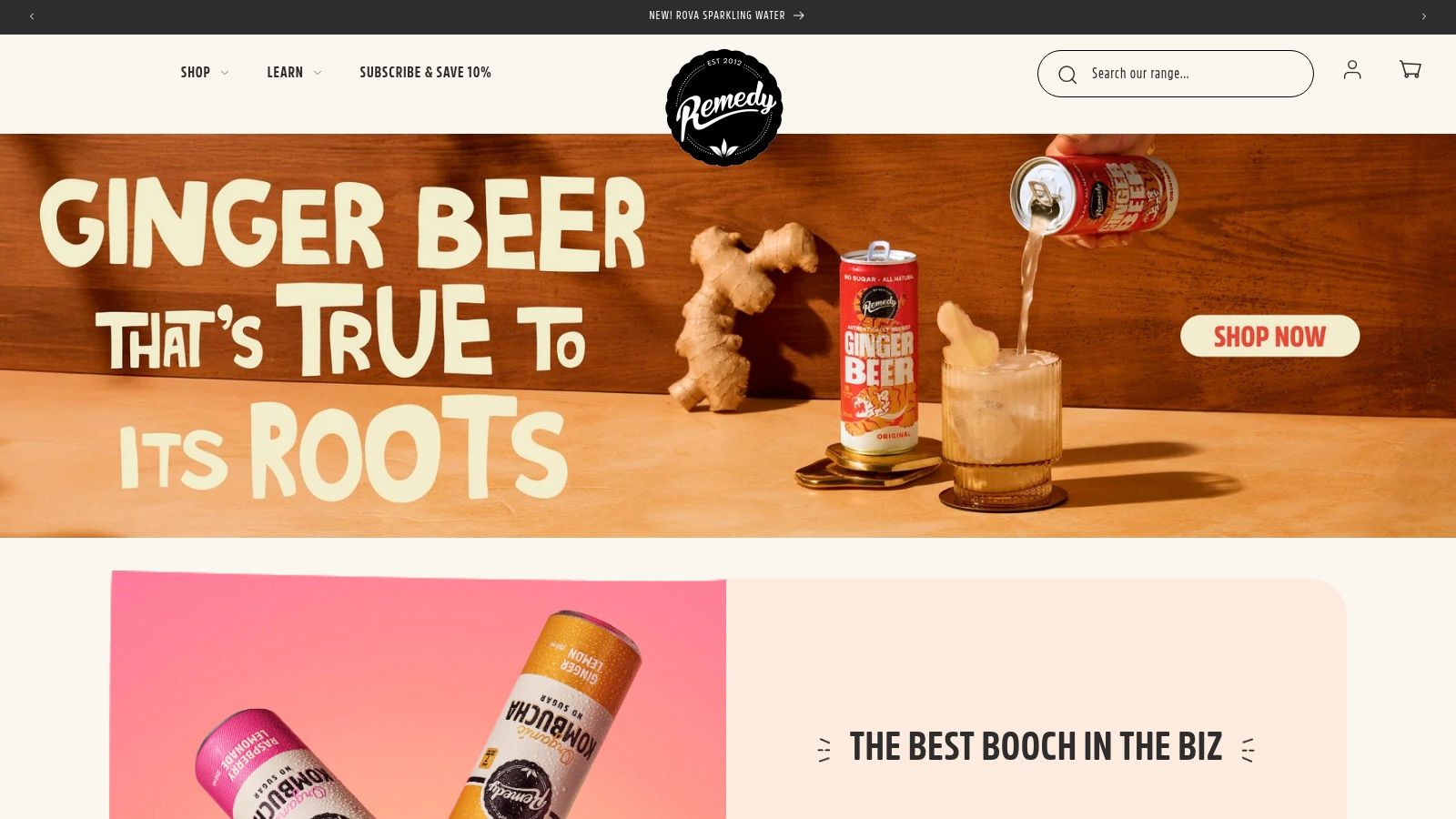 2. Sugar-Free Kombucha for Gut Health