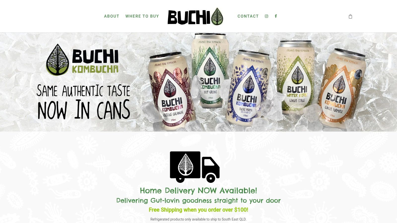 Buchi Kombucha, Certified Organic Kombucha Home Brew Kit